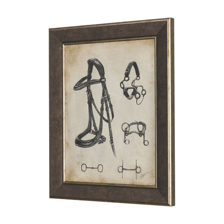 Equestrian Collection by Mercana Studio Textured Framed (Set of 6) by Mercana at Eve Furniture