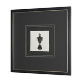 Equestrian Etching II by Mercana Studio Hand-Embellished Textured Framed Artwork Matted under Glass by Mercana at Eve Furniture