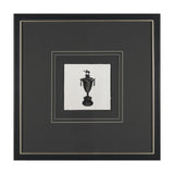 Equestrian Etching II by Mercana Studio Hand-Embellished Textured Framed Artwork Matted under Glass by Mercana at Eve Furniture