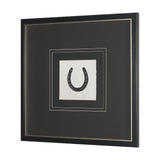Equestrian Etching III by Mercana Studio Hand-Embellished Textured Framed Artwork Matted under Glass by Mercana at Eve Furniture