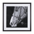 Equestrian Portrait by Mercana Studio Hand Embellished Textured Framed Photo Art Print Matted under by Mercana at Eve Furniture