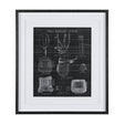 Equestrian Riding IIBW by Mercana Studio Hand Embellished Framed Art Print Matted under Glass by Mercana at Eve Furniture