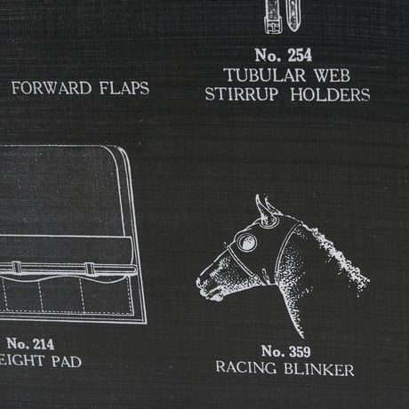 Equestrian Riding III BW by Mercana Studio Hand Embellished Framed Art Print Matted under Glass by Mercana at Eve Furniture