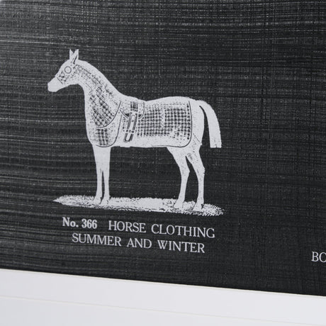 Equestrian Riding IV BW Horse by Mercana Studio Hand Embellished Framed Art Print Matted under Glass by Mercana at Eve Furniture