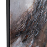 Equestrian Stakes Brown/Grey Canvas by Crestview at Eve Furniture