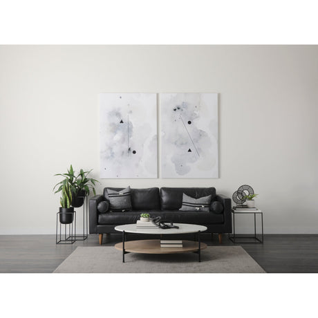 Equilibrium II by Mercana Studio a Hand Embellished Textured Canvas by Mercana at Eve Furniture
