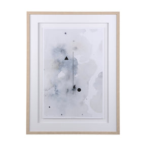 Equilibrium II by Mercana Studio a Hand Embellished Textured Framed Art Print Matted under Glass by Mercana at Eve Furniture