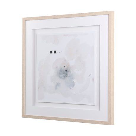 Equilibrium III by Mercana Studio a Hand Embellished Textured Framed Art Print Matted under Glass by Mercana at Eve Furniture