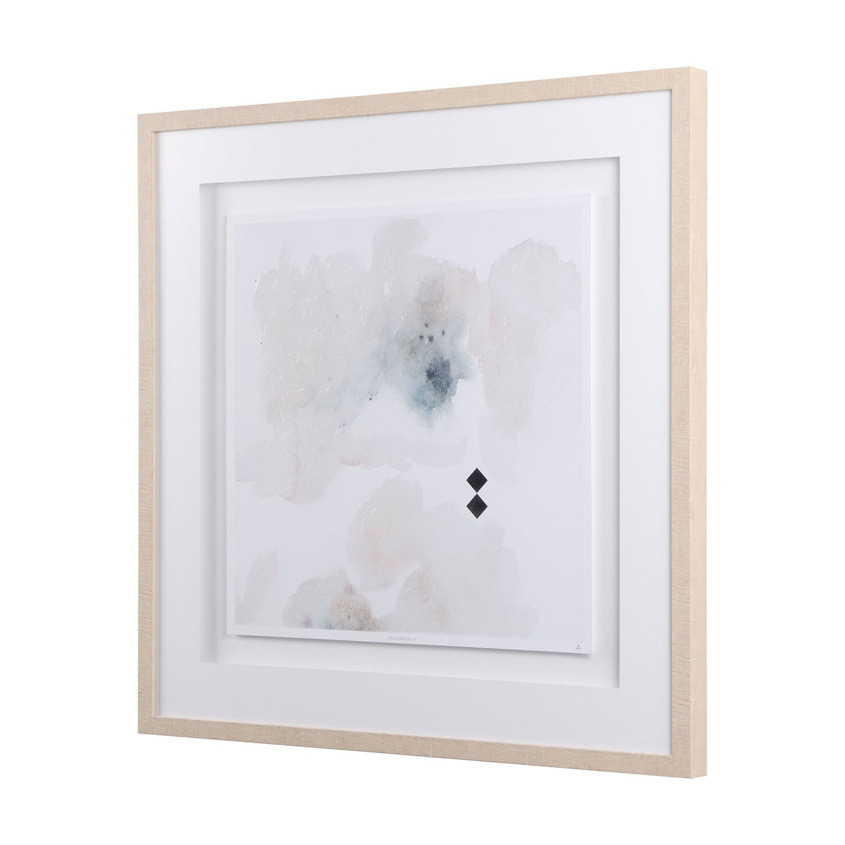 Equilibrium IV by Mercana Studio a Hand Embellished Textured Framed Art Print Matted under Glass by Mercana at Eve Furniture