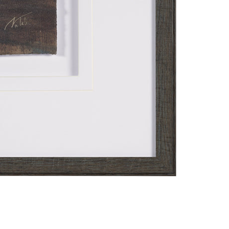 Equine Echoes II by Mercana Studio Hand Embelished Textured Framed Artwork Matted under Glass by Mercana at Eve Furniture