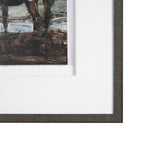 Equine Echoes III by Mercana Studio Hand Embelished Textured Framed Artwork Matted under Glass by Mercana at Eve Furniture