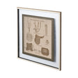 Equine Riding Gear II v2 by Mercana Studio Hand Embellished Framed Art Print Matted under Glass by Mercana at Eve Furniture