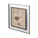 Equine Riding Gear III v2 by Mercana Studio Hand Embellished Framed Art Print Matted under Glass by Mercana at Eve Furniture
