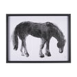 Equine Sketch 3 by Manny Woodart a Hand Embellished Textured Framed Art Print by Mercana at Eve Furniture