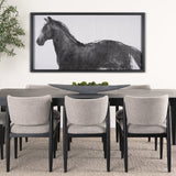 Equine Sketch 9 by Manny Woodart a Hand Embellished Textured Framed Art Print by Mercana at Eve Furniture