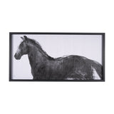 Equine Sketch 9 by Manny Woodart a Hand Embellished Textured Framed Art Print by Mercana at Eve Furniture