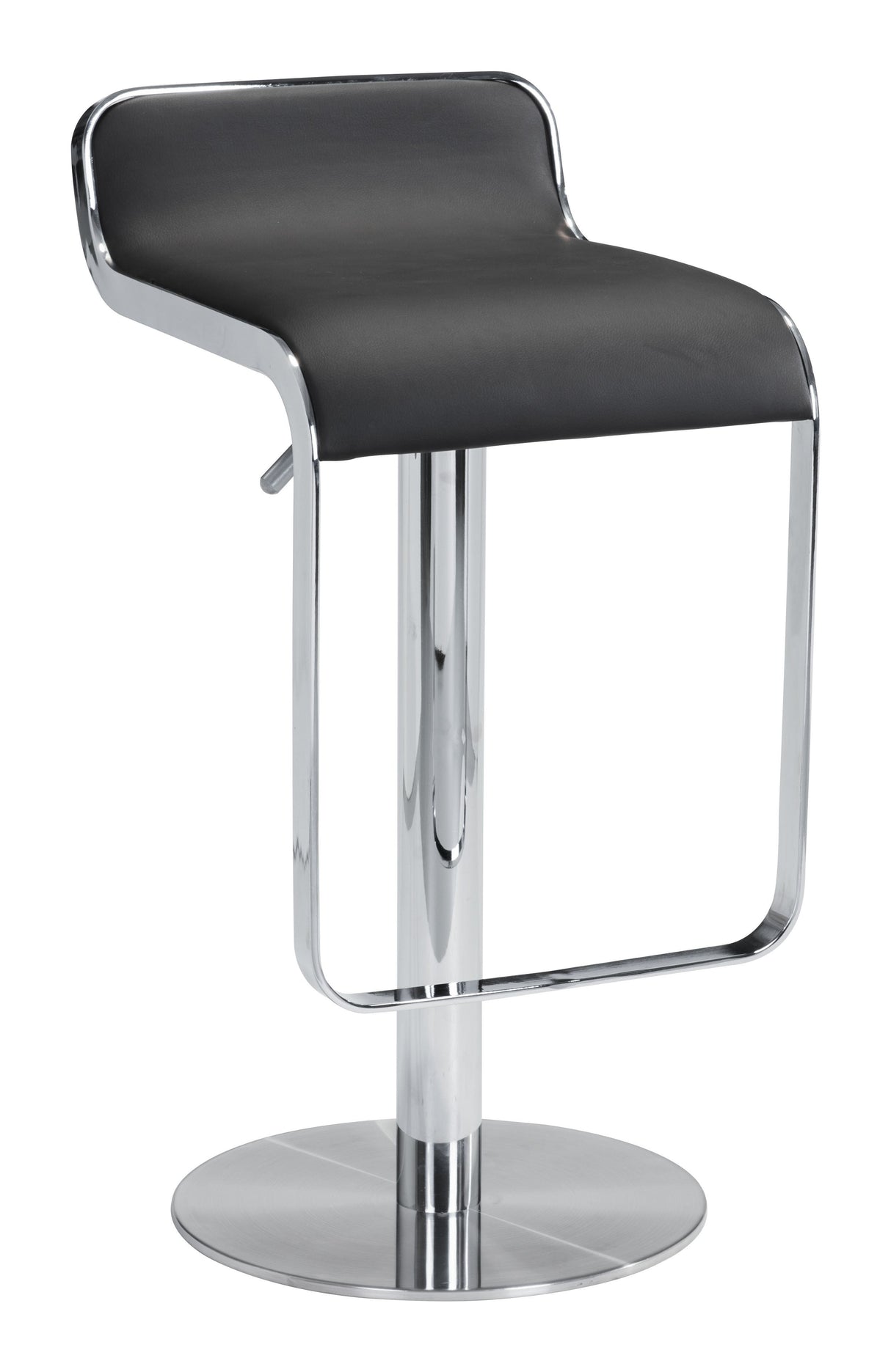 Equino Black Barstool by Zuomod at Eve Furniture