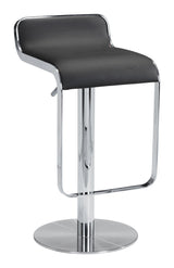 Equino Black Barstool by Zuomod at Eve Furniture