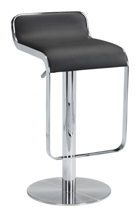 Equino Black Barstool by Zuomod at Eve Furniture