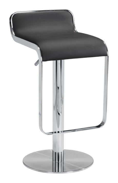 Equino Black Barstool by Zuomod at Eve Furniture