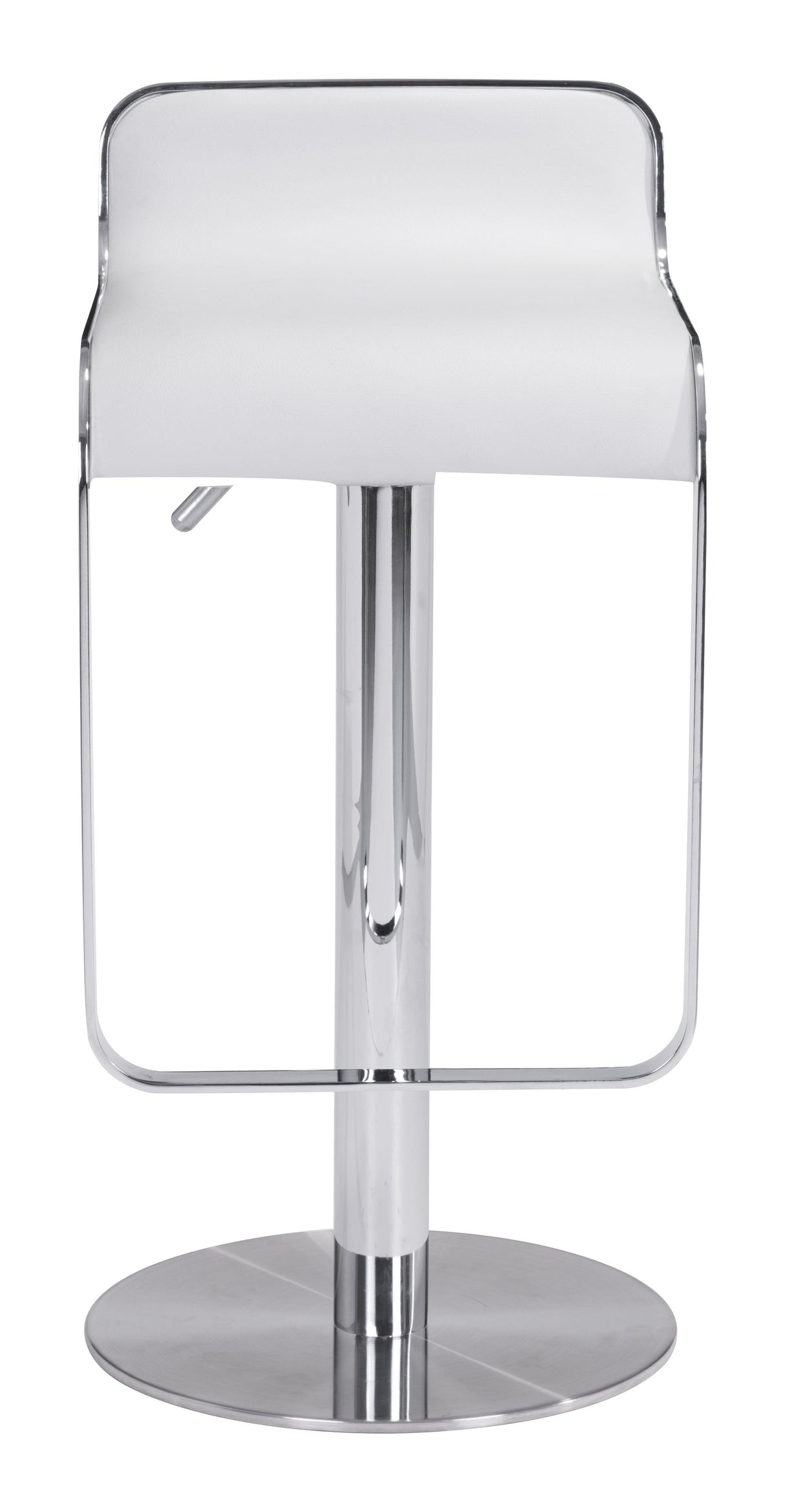 Equino White Barstool by Zuomod at Eve Furniture