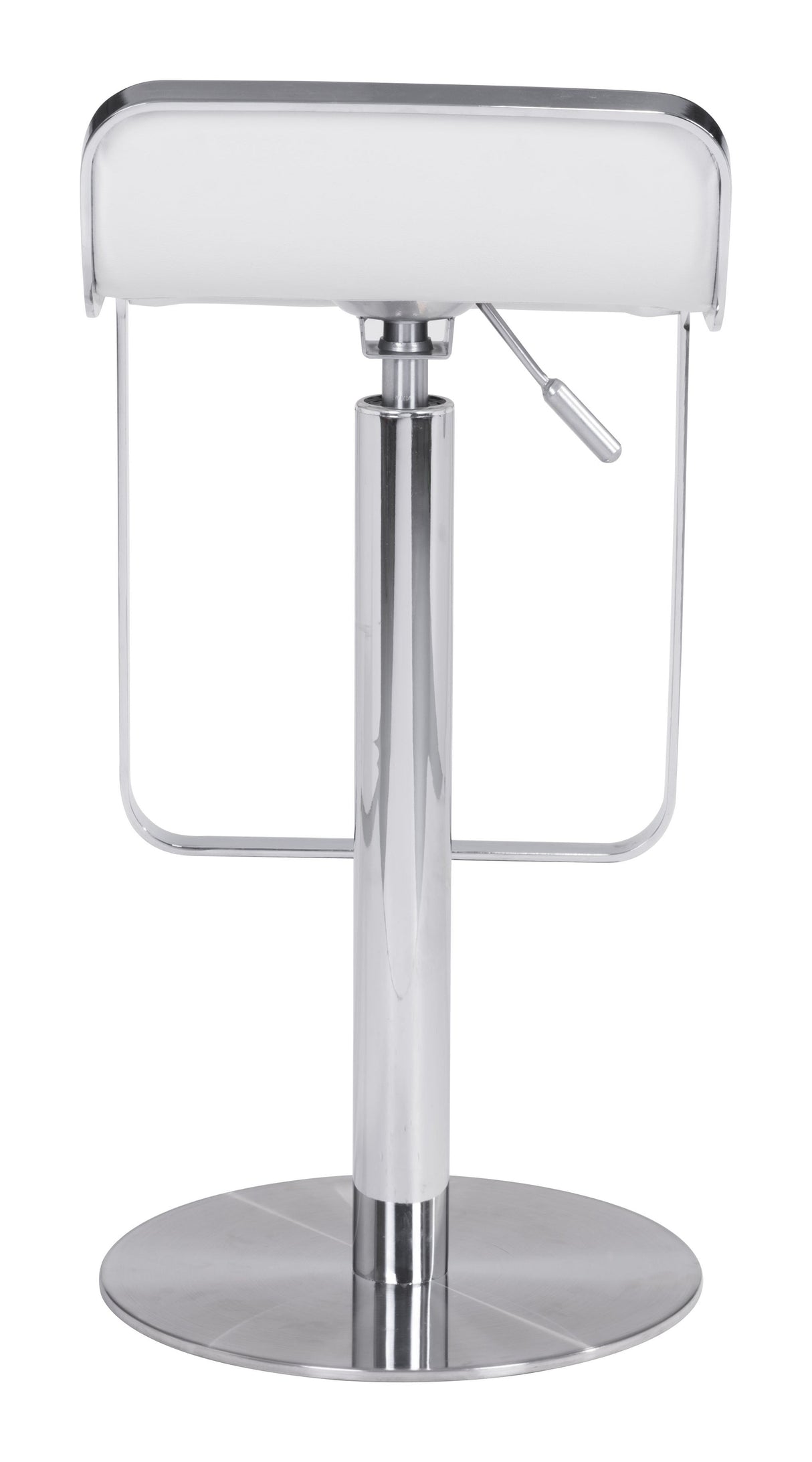 Equino White Barstool by Zuomod at Eve Furniture