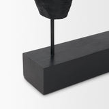 Equus Black Wooden Horse Decorative Object by Mercana at Eve Furniture