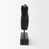 Equus Black Wooden Horse Decorative Object by Mercana at Eve Furniture