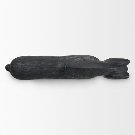 Equus Black Wooden Horse Decorative Object by Mercana at Eve Furniture