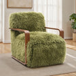Eramo Contemporary Green Accent Chair by Furniture of America at Eve Furniture