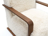 Eramo Contemporary Sand Accent Chair by Furniture of America at Eve Furniture