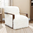 Eramo Contemporary White Accent Chair by Furniture of America at Eve Furniture