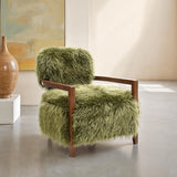 Eramo Green Accent Chair by Furniture of America at Eve Furniture