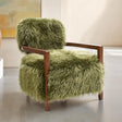 Eramo Green Accent Chair by Furniture of America at Eve Furniture