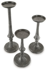 Eravell Pewter Finish Candle Holder