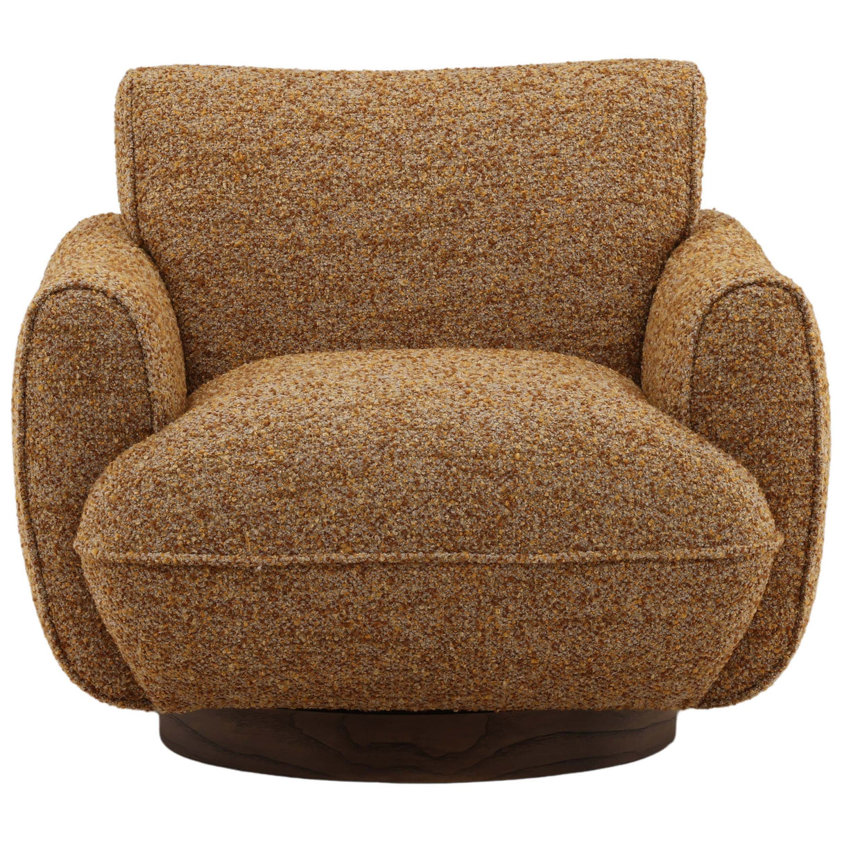 Ercilia Swivel Chair, Ginger by Dovetail at Eve Furniture