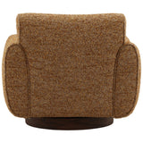 Ercilia Swivel Chair, Ginger by Dovetail at Eve Furniture