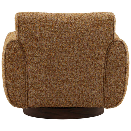 Ercilia Swivel Chair, Ginger by Dovetail at Eve Furniture