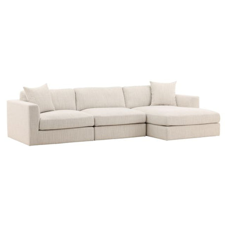 Erica Chaise Sectional by Dovetail at Eve Furniture