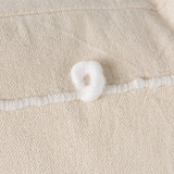 Erica Cream With White Detail Decorative Pillow Cover by Mercana at Eve Furniture