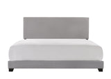 Erin Gray King Upholstered Bed by Crown Mark at Eve Furniture