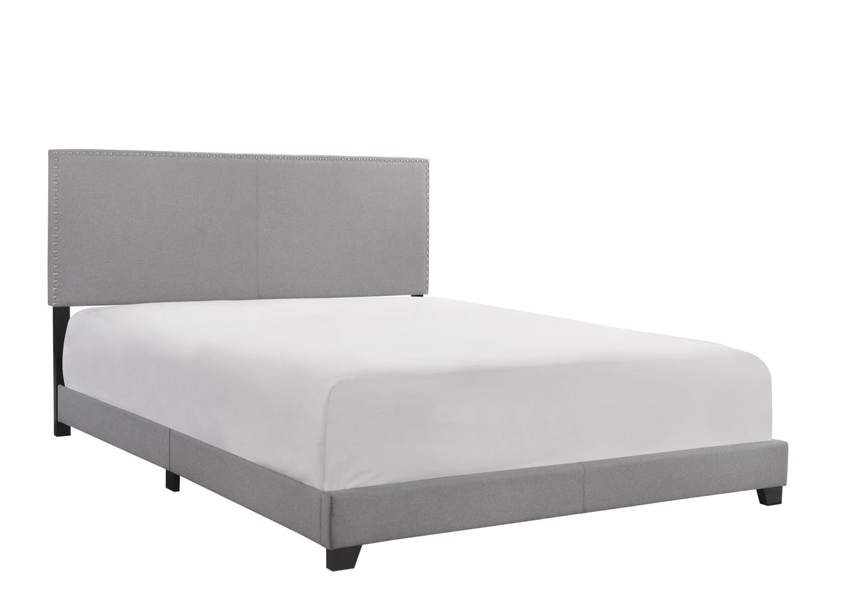 Erin Gray King Upholstered Bed by Crown Mark at Eve Furniture