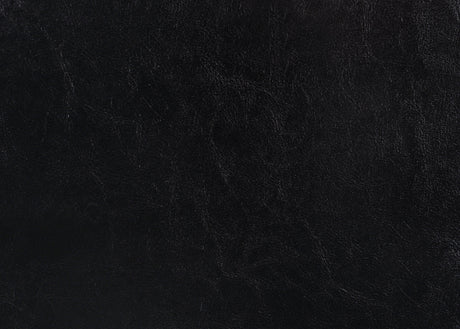 Erin Black PU Leather Queen Upholstered Bed by Crown Mark at Eve Furniture