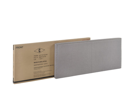 Erin Gray Queen Upholstered Bed by Crown Mark at Eve Furniture