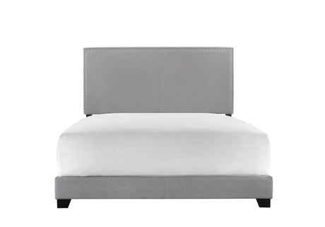 Erin Gray Queen Upholstered Bed by Crown Mark at Eve Furniture