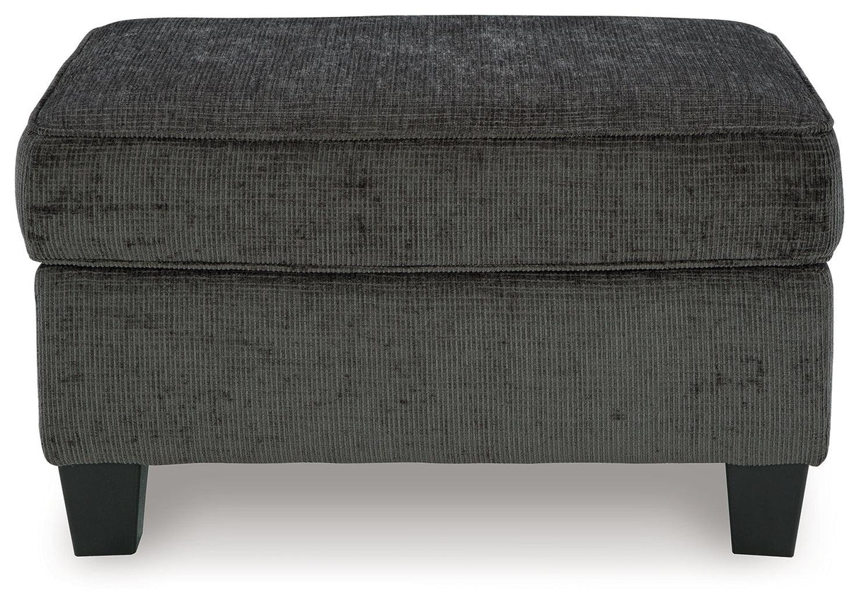 Erinslane Dusk Ottoman by Ashley at Eve Furniture