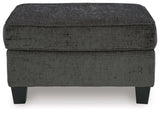 Erinslane Dusk Ottoman by Ashley at Eve Furniture