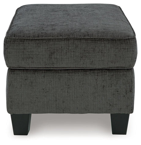 Erinslane Dusk Ottoman by Ashley at Eve Furniture