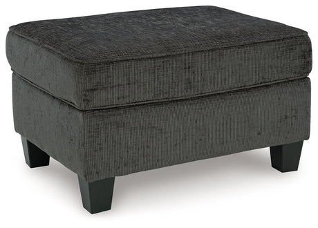 Erinslane Dusk Ottoman by Ashley at Eve Furniture