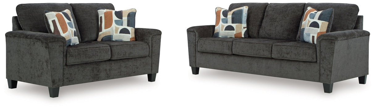 Erinslane Dusk Sofa & Loveseat by Ashley at Eve Furniture